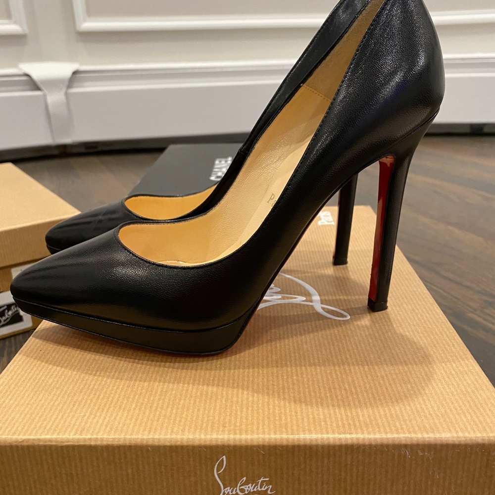 Christian Louboutin Pigalle Plato 120 black